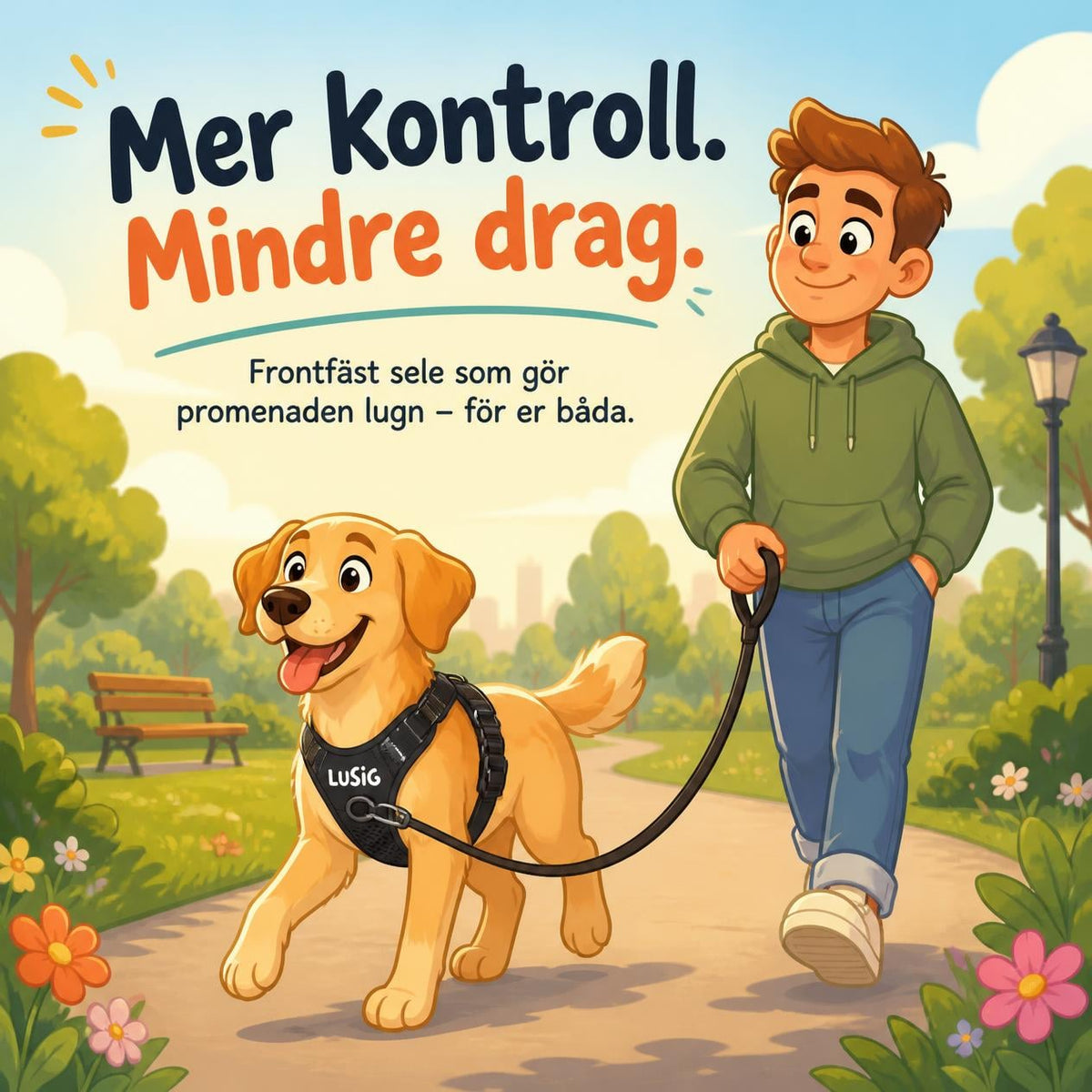 Lusigâą Anti-Drag Hundsele